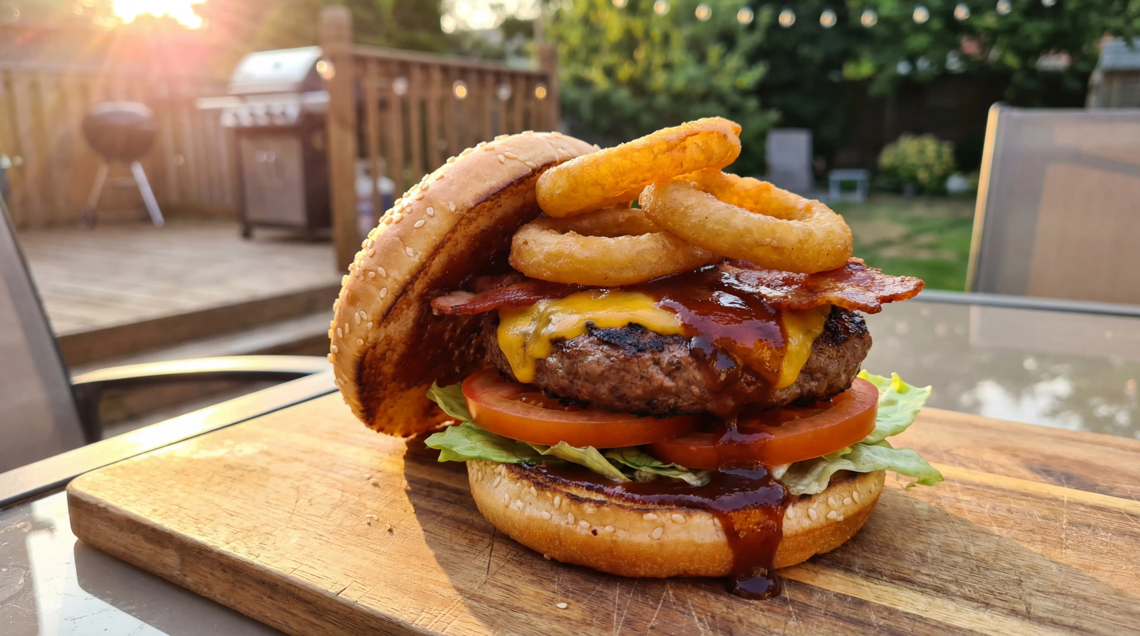 Smoky BBQ Bacon Burger